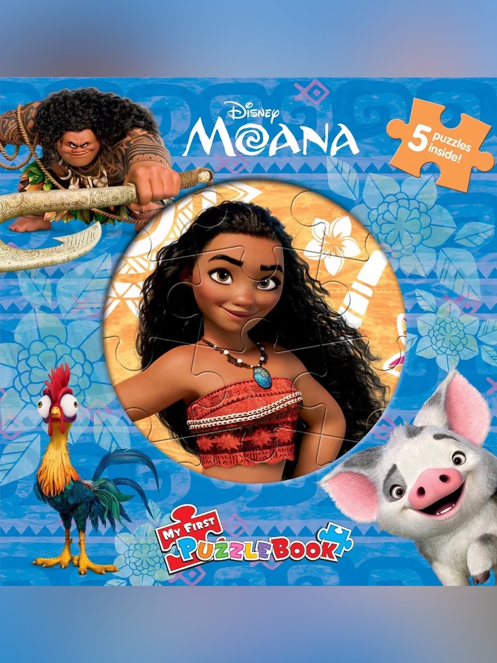 My First Puzzle Book Disney Moana